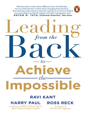 cover image of Leading from the Back